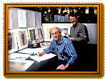 Don Bluth and Gary Goldman at work