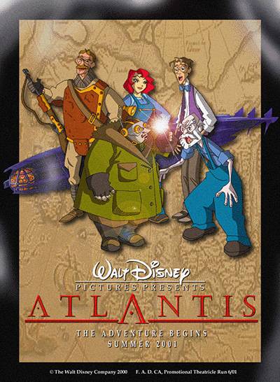 The Lost Empire" 2002 Disney 100 Years of Magic "Milo" ~~ 2001 "Atlantis 