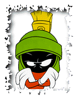 Marvin the Martian, whose mission in life is to blow up the Earth because it blocks his view of Venus!