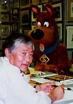 Iwao Takamoto, the art creator of the Scooby Doo