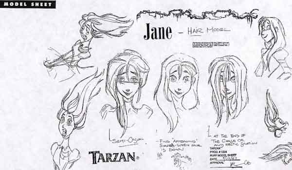Story Board for Tarzan's Jane