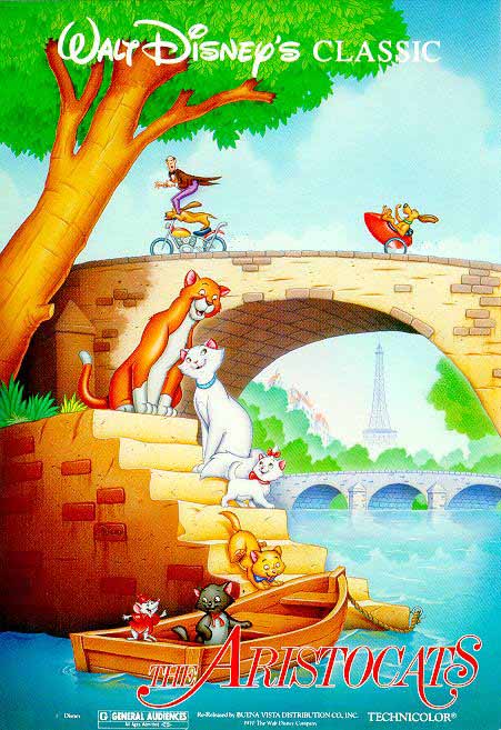 The Aristocats on the roofs of Paris!