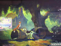 Concept art for THE FOX AND THE HOUND
