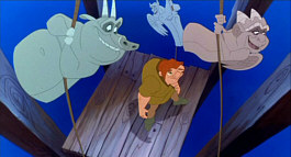 Quasimodo and his gargoyle friends,