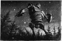 Sketch of The Iron Giant