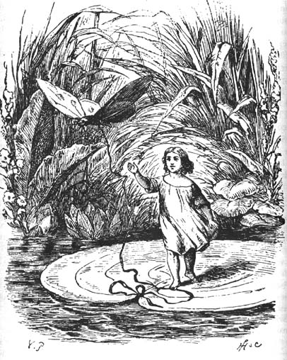 Original illustration from the Hans Christian Andersen story