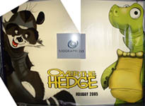 The movie's first poster, displayed at various shows and conventions in 2003.