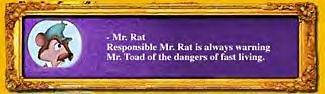 Claud Allister is Mr. Rat